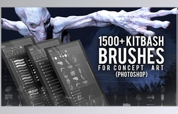 Download ArtStation – 1500+ Kitbash Brushes for <span class='badge badge-warning'>Concept</span> <span class='badge badge-warning'>Art</span> (Photoshop) - ABR