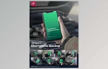 Download Phone Mockup Car Scenes <span class='badge badge-warning'>2</span> – GraphicRiver 29884792 (PSD)