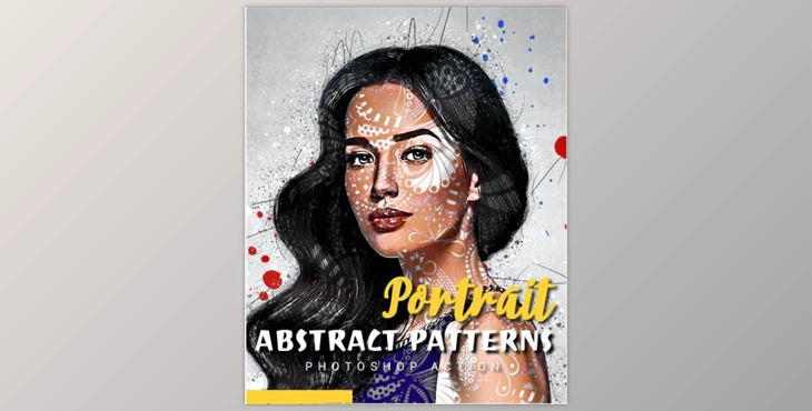 Download Abstract Patterns Portrait Photoshop Action – GraphicRiver  29876402 (ABR , PAT , ATN)