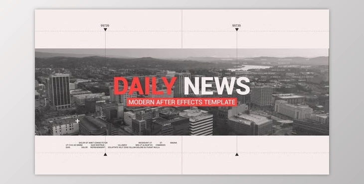 Download Daily News Intro (Videohive 29109220) - AE Project