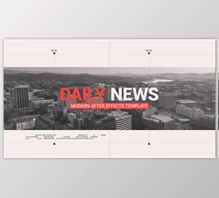 Download Daily News Intro (Videohive 29109220) - AE Project