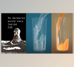 Download Animated 3d Water Pack (Videohive 28524674) - AE Project