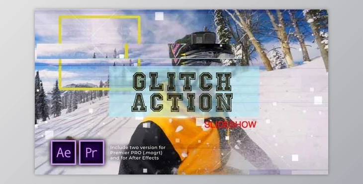 Download Glitch Action Slideshow (Videohive 29903819) - AE Project