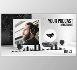 Podcast And Music Visualizer (Videohive 28011582)