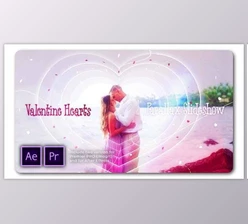 Download Valentine Hearts Parallax Slideshow (Videohive 29855913) - PR Project