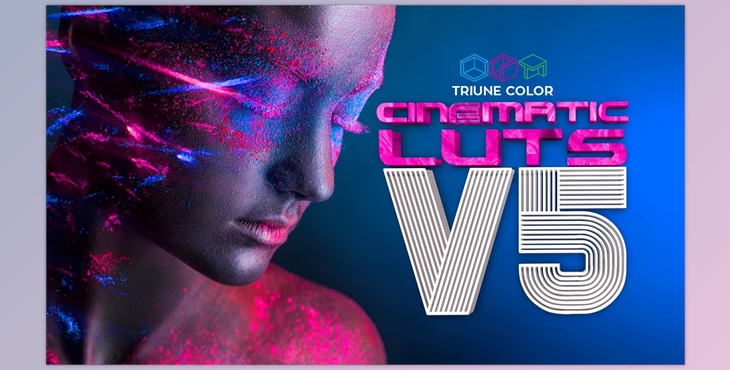 Download TRIUNE COLOR: CINEMATIC LUTS V5 (CUBE, .3DL, .XMP, . LOOK, .VLT, and .COSTYLE)