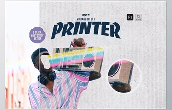 Download Vintage Offset Printer <span class='badge badge-warning'>CreativeMarket-5673346</span> (JPG, PAT, PDF, ATN)