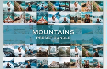 Download 45 Mountain Lightroom Preset <span class='badge badge-warning'>Bundle</span> CreativeMarket-5701832 (DNG , XMP)