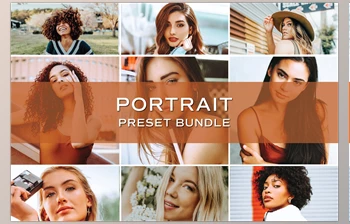 Download 10 Portrait Lightroom Preset <span class='badge badge-warning'>Bundle</span> CreativeMarket-5701827 (DNG , XMP)
