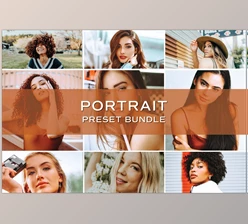 Download 10 Portrait Lightroom Preset Bundle CreativeMarket-5701827 (DNG , XMP)