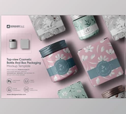 Download Wine Bottle and Box Mockups CreativeMarket-5536840 (PSD)