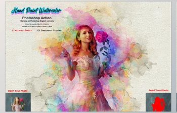 Download Hand Paint Watercolor Photoshop Action <span class='badge badge-warning'>CreativeMarket-5628157</span> (ATN, PAT, ABR)