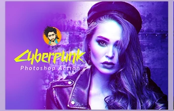 Download Cyberpunk Photoshop Action <span class='badge badge-warning'>CreativeMarket-5734504</span> (JPG, ATN)