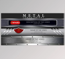 Metal Lower Thirds (Videohive 2594958)