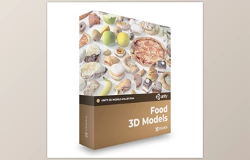 Download CGAXIS - Food <span class='badge badge-warning'>3D</span> Models for Unity Collection (CAKE, CREAM, FOOD, FRUIT, LOW POLY, MUFFIN, ORANGE)