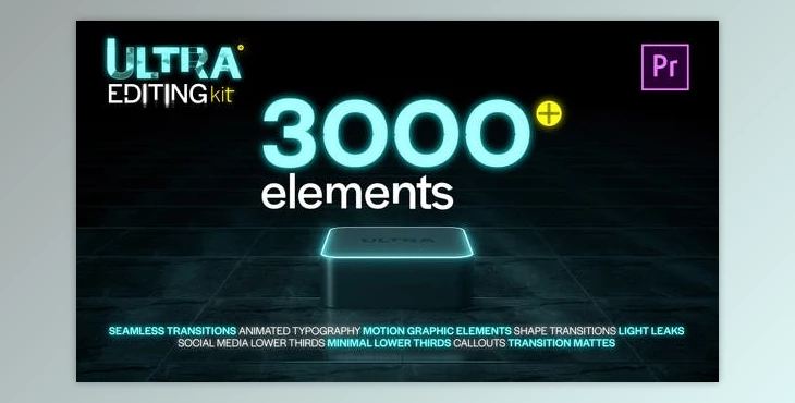 Download Ultra Editing Kit - Premiere Pro V2 (Videohive 23719353) - PR Project