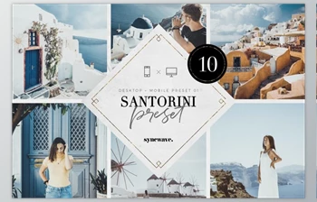 Download Santorini Lightroom Presets <span class='badge badge-warning'>Bundle</span> CreativeMarket-5251203 (DNG , Irtemplate)