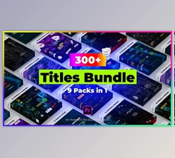 Download 9 in 1 Titles Pack Bundle (Videohive 28858424) - PR Project