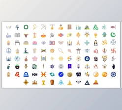 Download 100 Religious Icons (Videohive 29967265) - AE Project