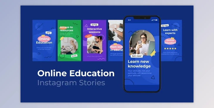 Download Education Instagram Stories (Videohive 29967995) - AE Project