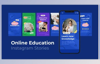 Download <span class='badge badge-warning'>Education</span> Instagram Stories (Videohive 29967995) - AE Project