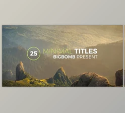 Download Minimal Titles (Videohive 18705333) - AE Project