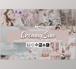 Download Creamy Sun Presets CM-5693577 (LRTEMPLATE, DNG, XMP, PDF)