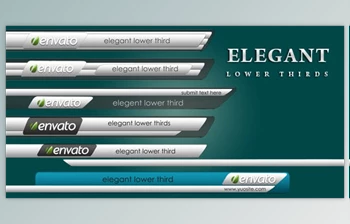 <span class='badge badge-warning'>Elegant</span> Lower Thirds (<span class='badge badge-warning'>Videohive</span> 2656502)