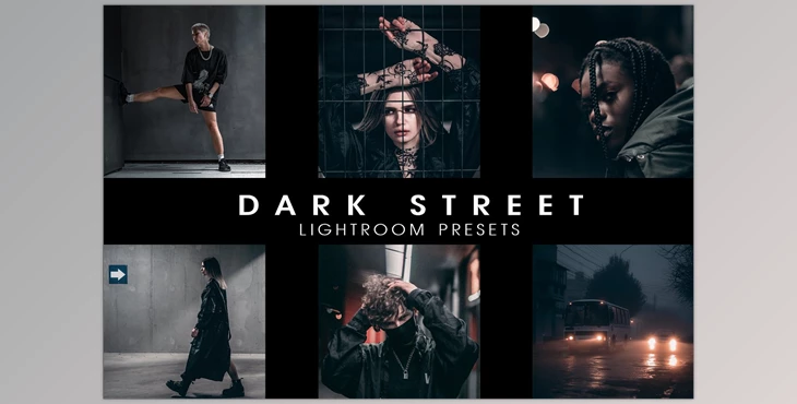 Download Dark street presets CreativeMarket-5725672 (LRTEMPLATE, XMP, DNG)