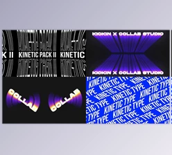 Download Collab Studio – Kinetic Type I + II - AE Project
