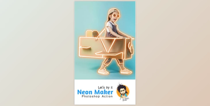 Download Neon Maker Photoshop Action – GraphicRiver 29732242 (ABR , ASL , ATN)