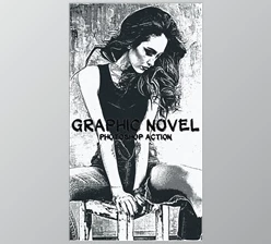 Download Graphic Novel Photoshop Action GraphicRiver-29716975 (PSD, ATN)