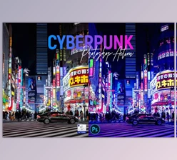 Download Cyberpunk | PSD action CreativeMarket-5726360 (JPG, ATN)