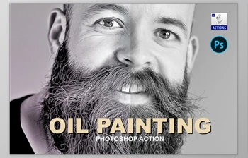 Download Oil painting | PSD action <span class='badge badge-warning'>CreativeMarket-5725154</span> (JPG, ATN)