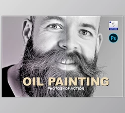 Download Oil painting | PSD action CreativeMarket-5725154 (JPG, ATN)