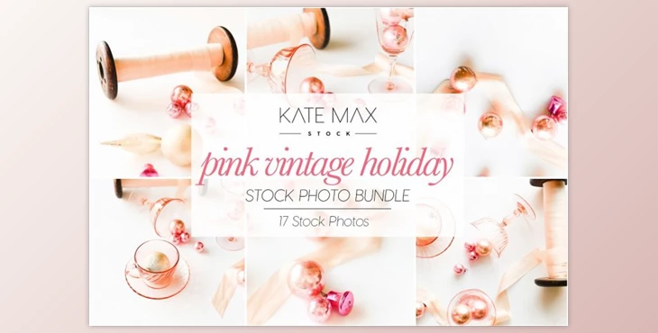 Download Pink Vintage Holiday Stock Photo Bun CreativeMarket-5627260 (JPG)