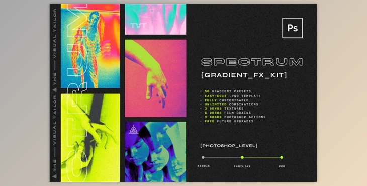 Download SPECTRUM FX KIT CreativeMarket-5725479 (JPG, PDF, ATN, GRD, PAT, PSD)