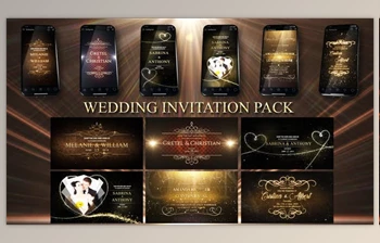 Download Wedding Invitation <span class='badge badge-warning'>Pack</span> (<span class='badge badge-warning'>Videohive</span> 23825150) - AE Project