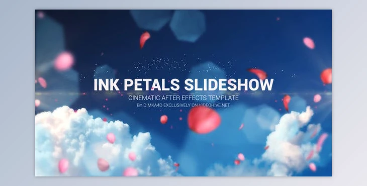 Download Ink Petal Slideshow (Videohive 22370841) - AE Project