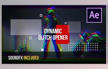Download Dynamic <span class='badge badge-warning'>Glitch</span> Opener | After Effects (Videohive 22112427) - AE Project