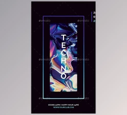 Download Techno Flyer – GraphicRiver 29897773 (PSD)
