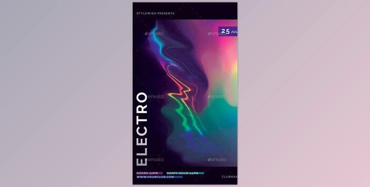 Download Electro Flyer - GraphicRiver 29896280 (PSD)