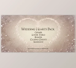 Download Wedding Hearts (Videohive 8843417) - AE Project