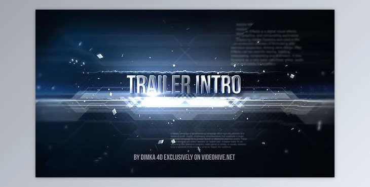 Download Trailer Intro (Videohive 12497396) - AE Project