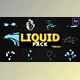 Abstract Liquid Elements | After Effects Videohive 28318344