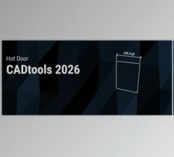 Hot Door - Download CADtools 2026 v30.2.0 (Win, Mac-v12.1.1)