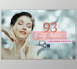 Download 93 Beauty Portrait Lightroom Presets CreativeMarket-5758242 (XMP, DNG)