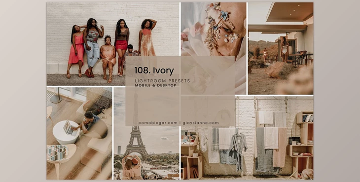 Download 108. Ivory Presets CreativeMarket-5741231 (XMP, DNG, PDF)