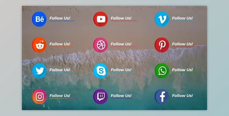 Download Social Media Pack (Videohive 30077575) - AE Project