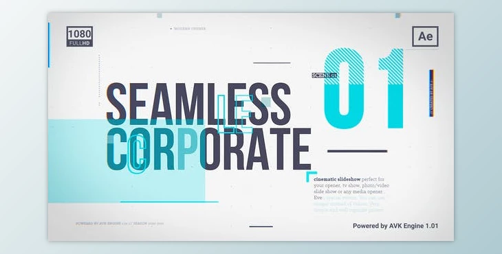 Download Seamless Corporate Slideshow (Videohive 29800903) - AE Project